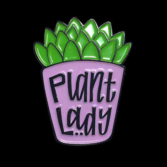plant lady : pins + buttons by feral