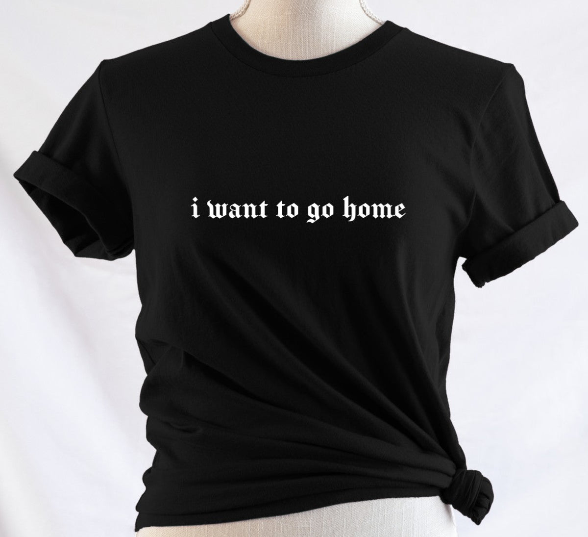 i want to go home - Available in T-Shirt, Pullover, Hoodie, Tank or Long Sleeve