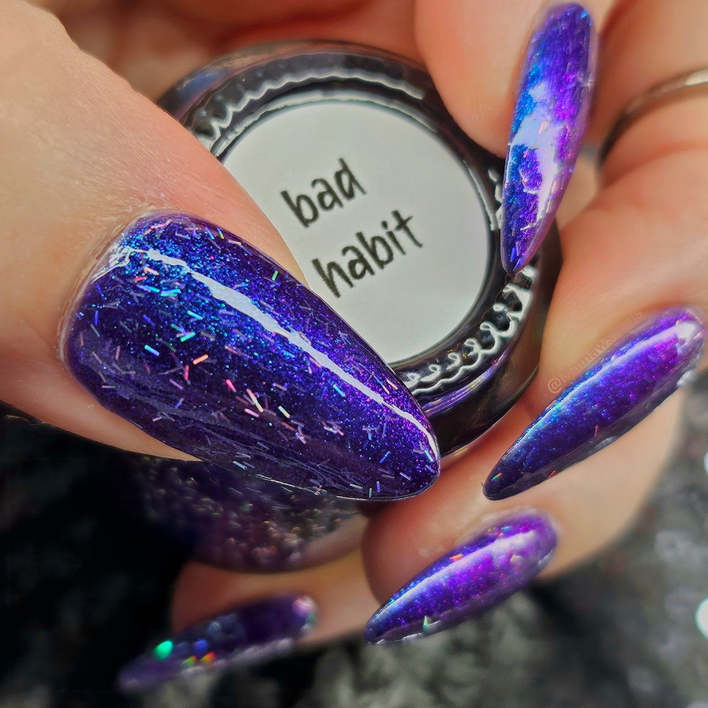 bad habit : nail polish by feral