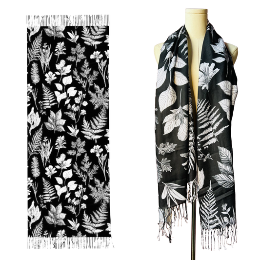 Vegan Scarf - Botanicals