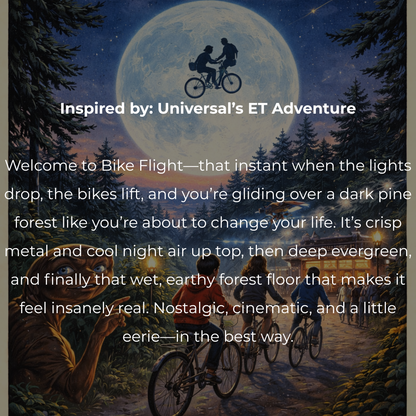 Bike Flight Candle - ET Inspired