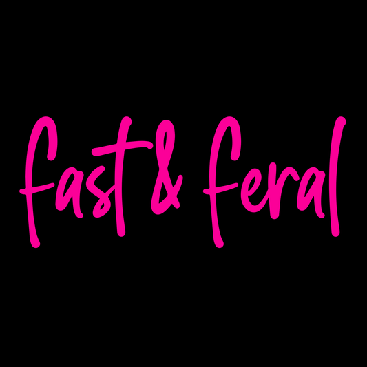 fast & feral : quick dry top coat by feral