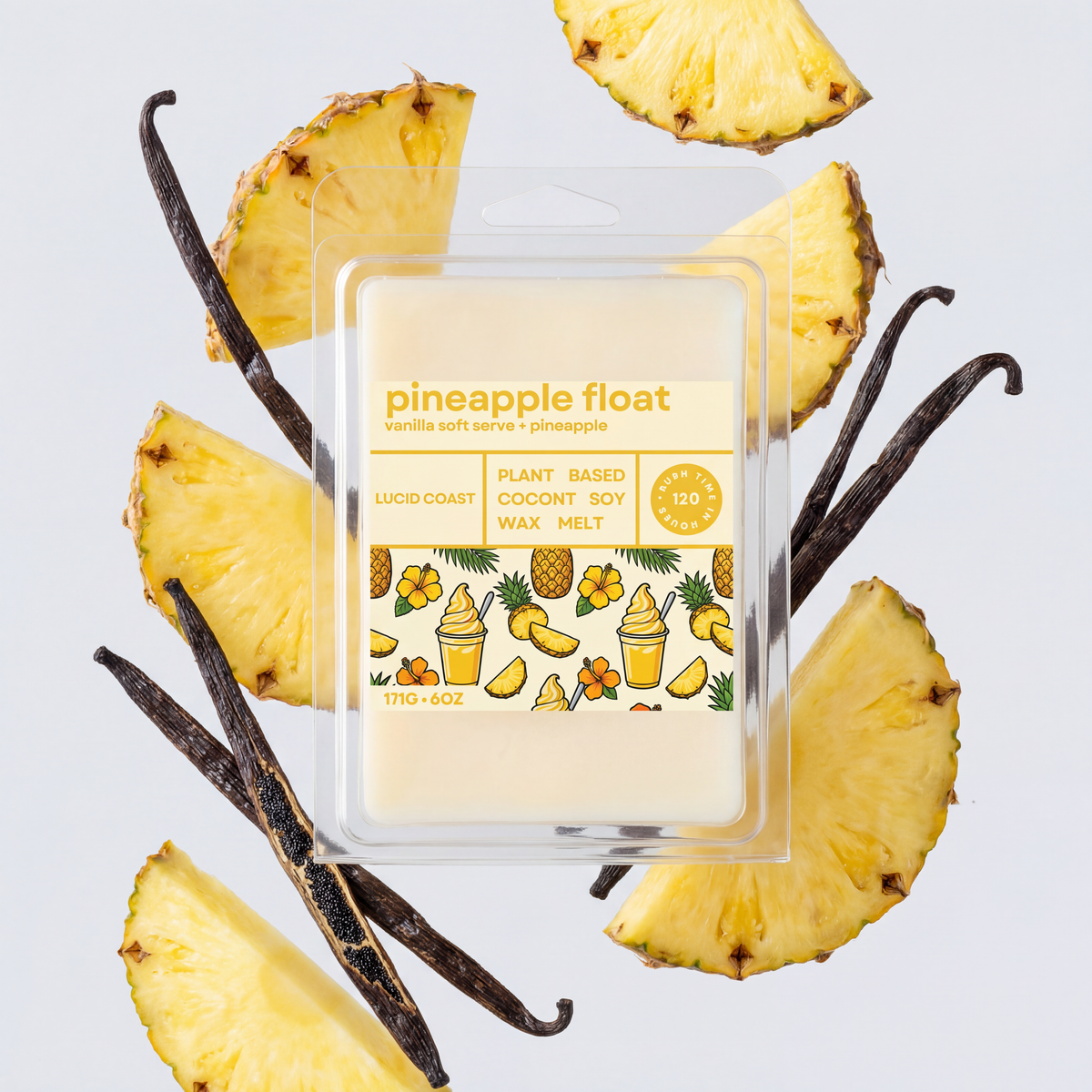 Pineapple Float Wax Melt