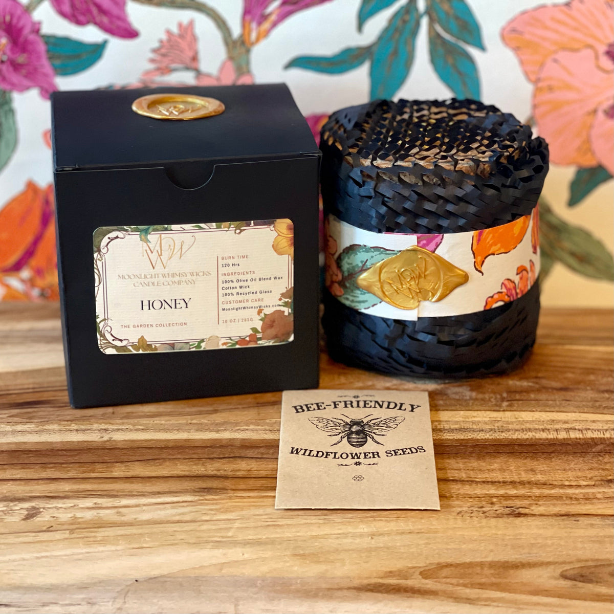 Honey Candle | Luxury Olive Oil Wax Candle