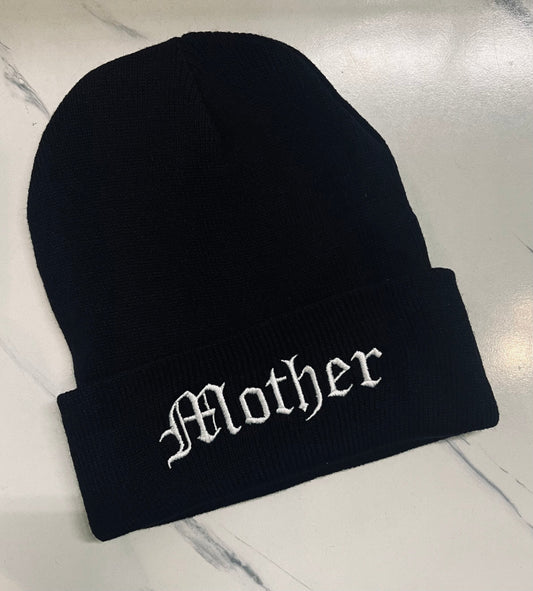 Vegan Beanie - Mother  - READY TO SHIP