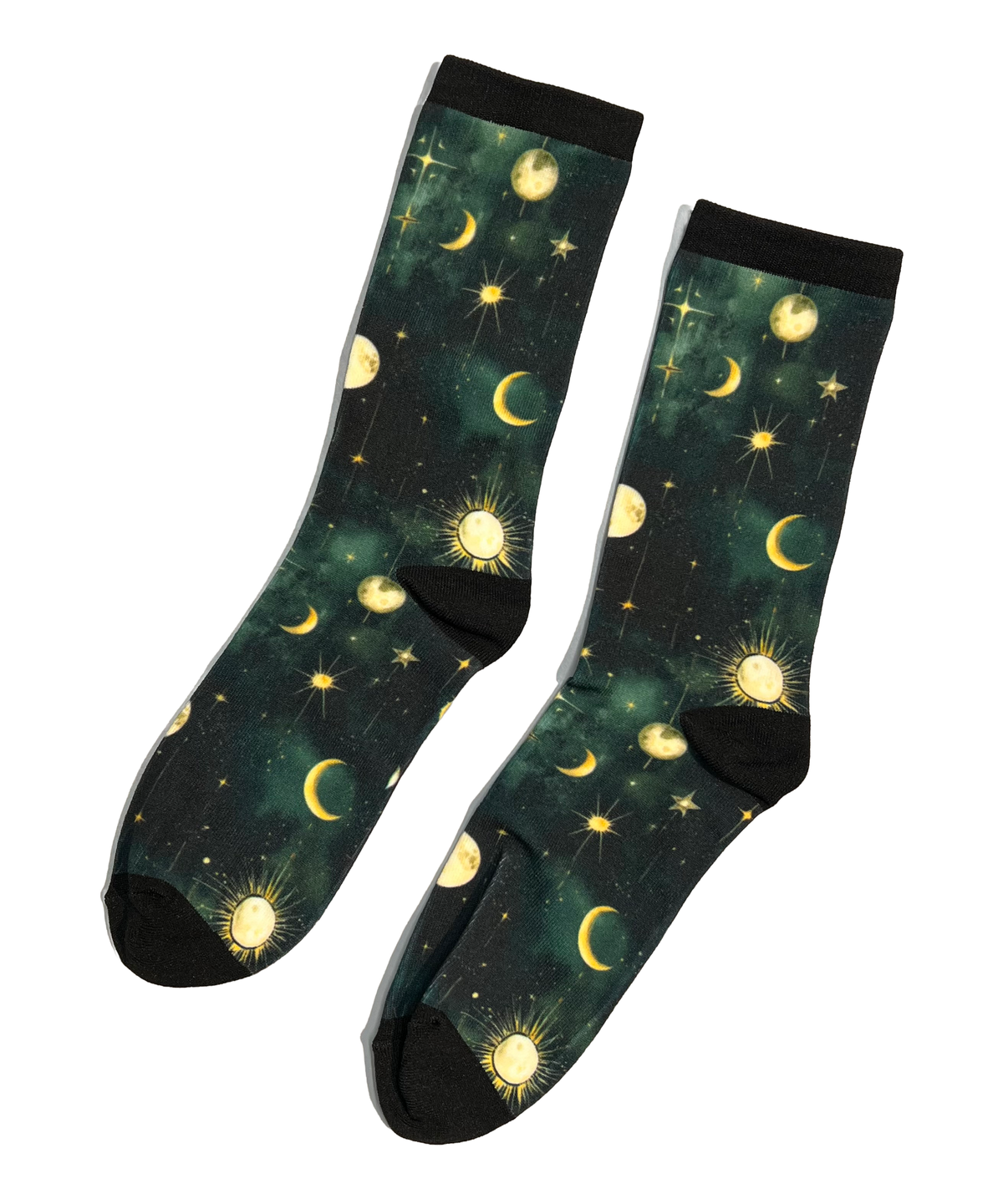 Novelty Socks - Emerald Celestial Sky