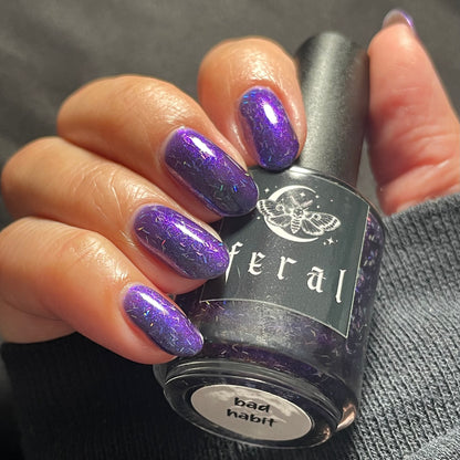 bad habit : nail polish by feral