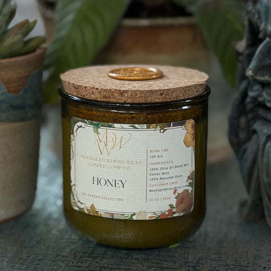 Honey Candle | Luxury Olive Oil Wax Candle