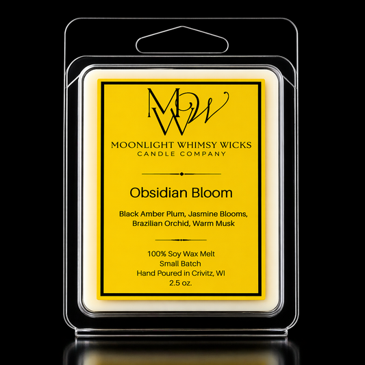 Obsidian Bloom | Luxury Wax Melt