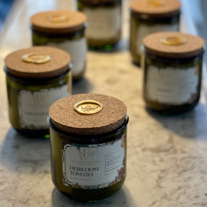 Peaches Candle | Luxury Olive Oil Wax Candle