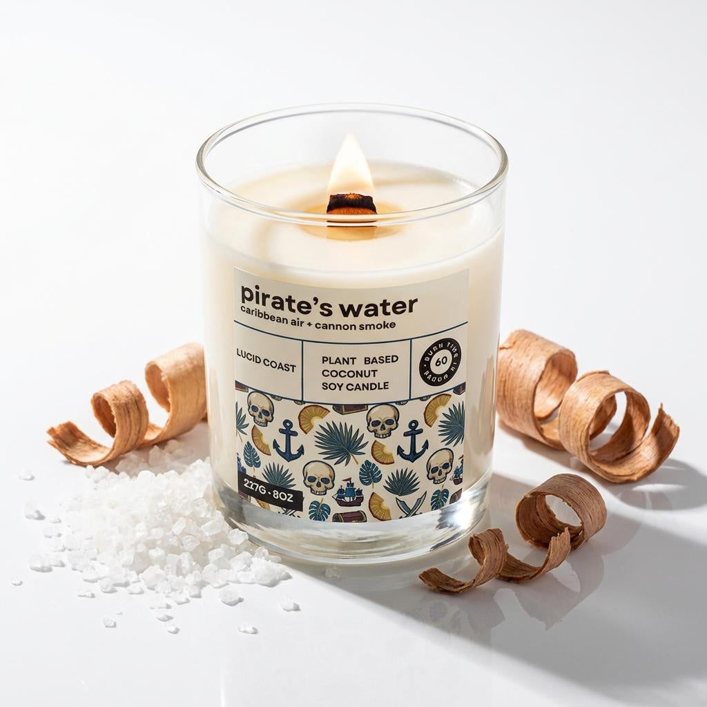 Pirate's Water Candle