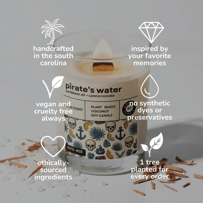Pirate's Water Candle