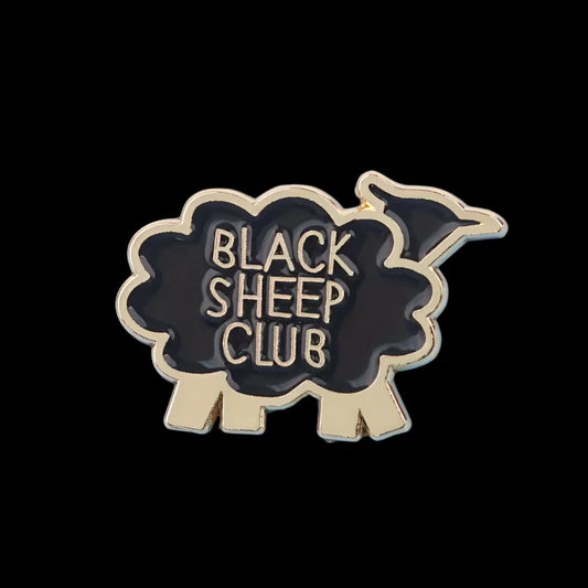 black sheep club : pins + buttons by feral