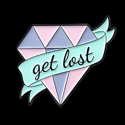 get lost : pins + buttons by feral